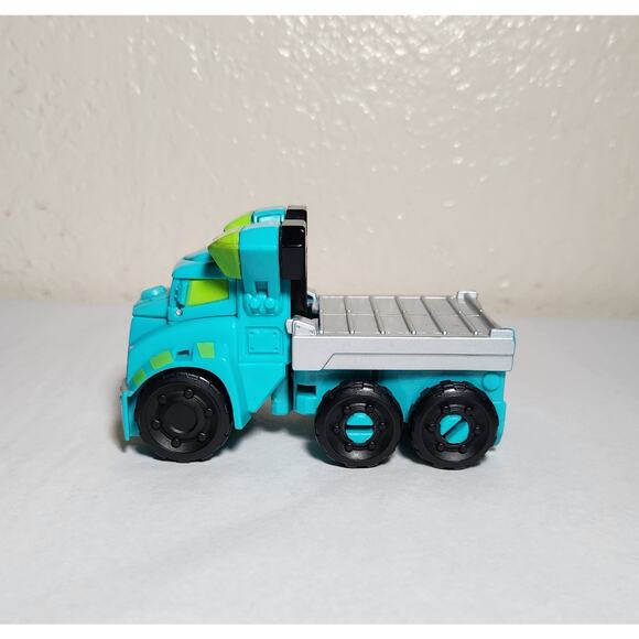 Transformers Playskool Rescue Bots Hoist The Toy Bot Flat Bed Truck Pre-owned - Picture 7 of 8